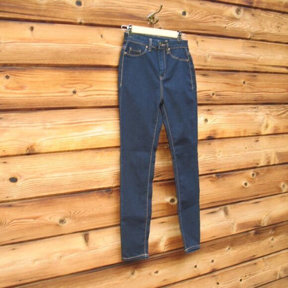 NWT Blank NYC High Waist Stretch Ankle Skinny Jeans Dark Wash - Picture 4 of 11
